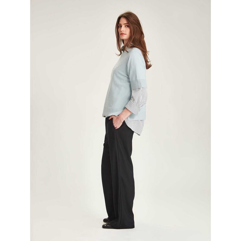 Caroline Sills Myka Cashmere Tee image number 3